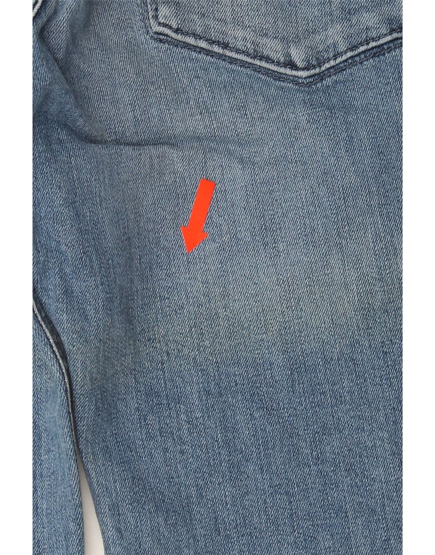 Diesel Womens Sleenker Slim Skinny Jeans W30 L32 Blue Cotton Size 42" / US 20 - 3 Thumbnail