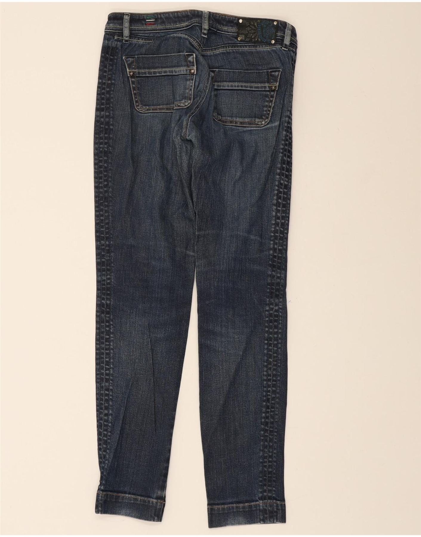 Diesel Womens Kinkey Skinny Jeans W29 L29 Blue Cotton Size 42" / US 20 - 2 Thumbnail