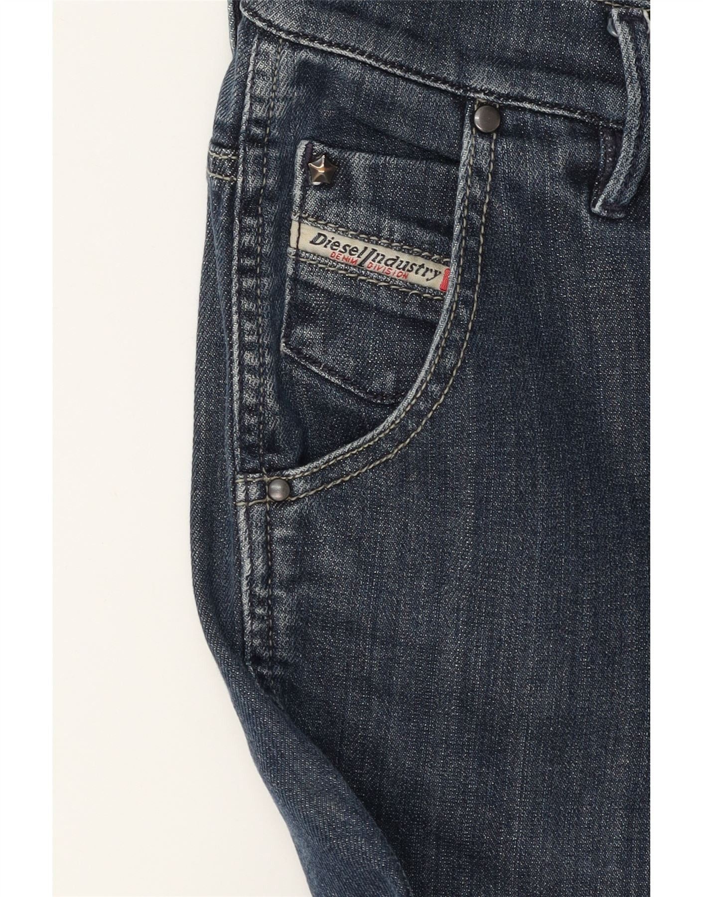 Diesel Womens Slim Jeans W29 L30 Blue Cotton Size 42" / US 20 - 4 Thumbnail