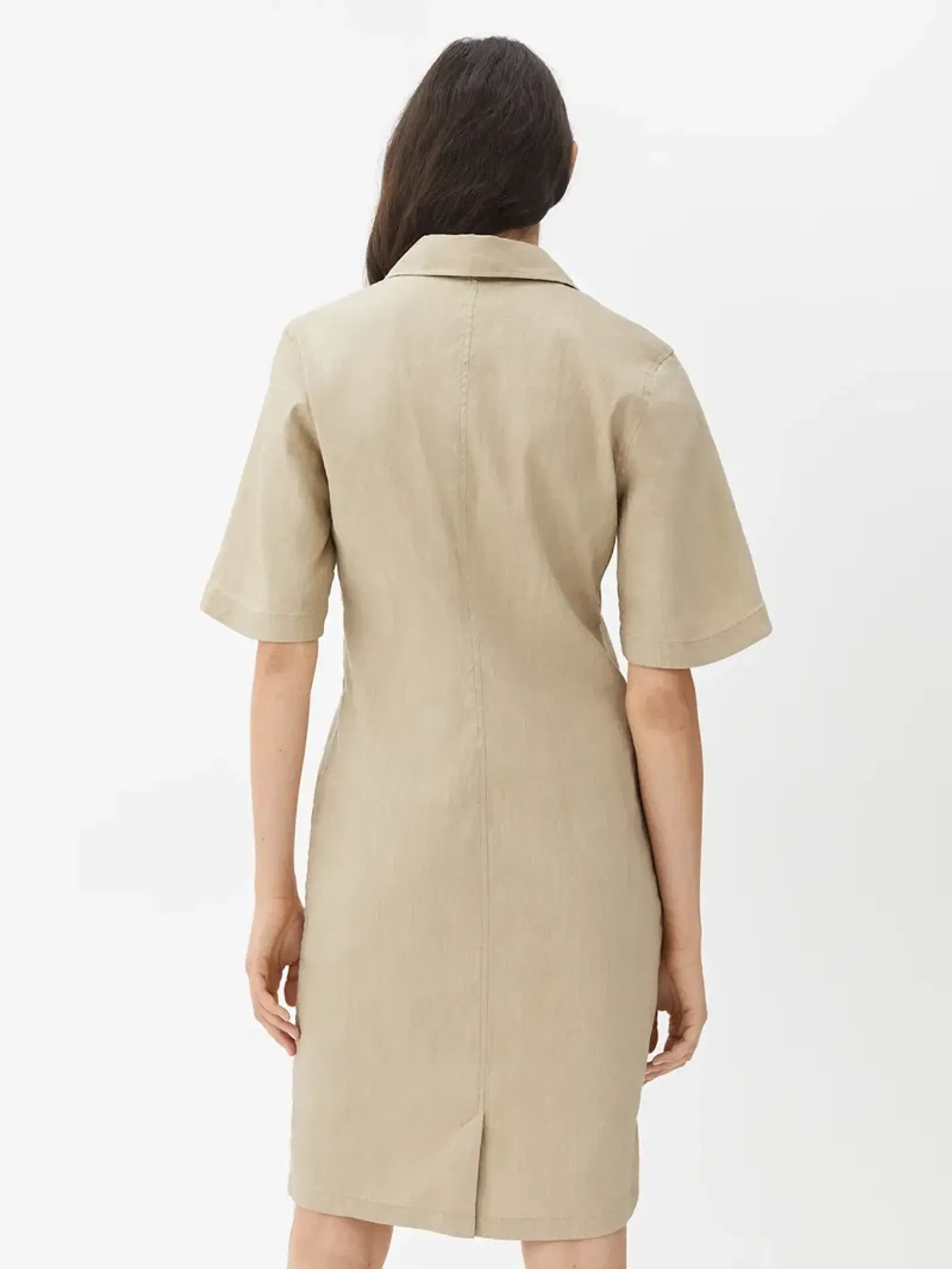 Arket Arket Linen Blend Resort Dress Dress Size XS / US 0-2 / IT 36-38 - 2 Thumbnail