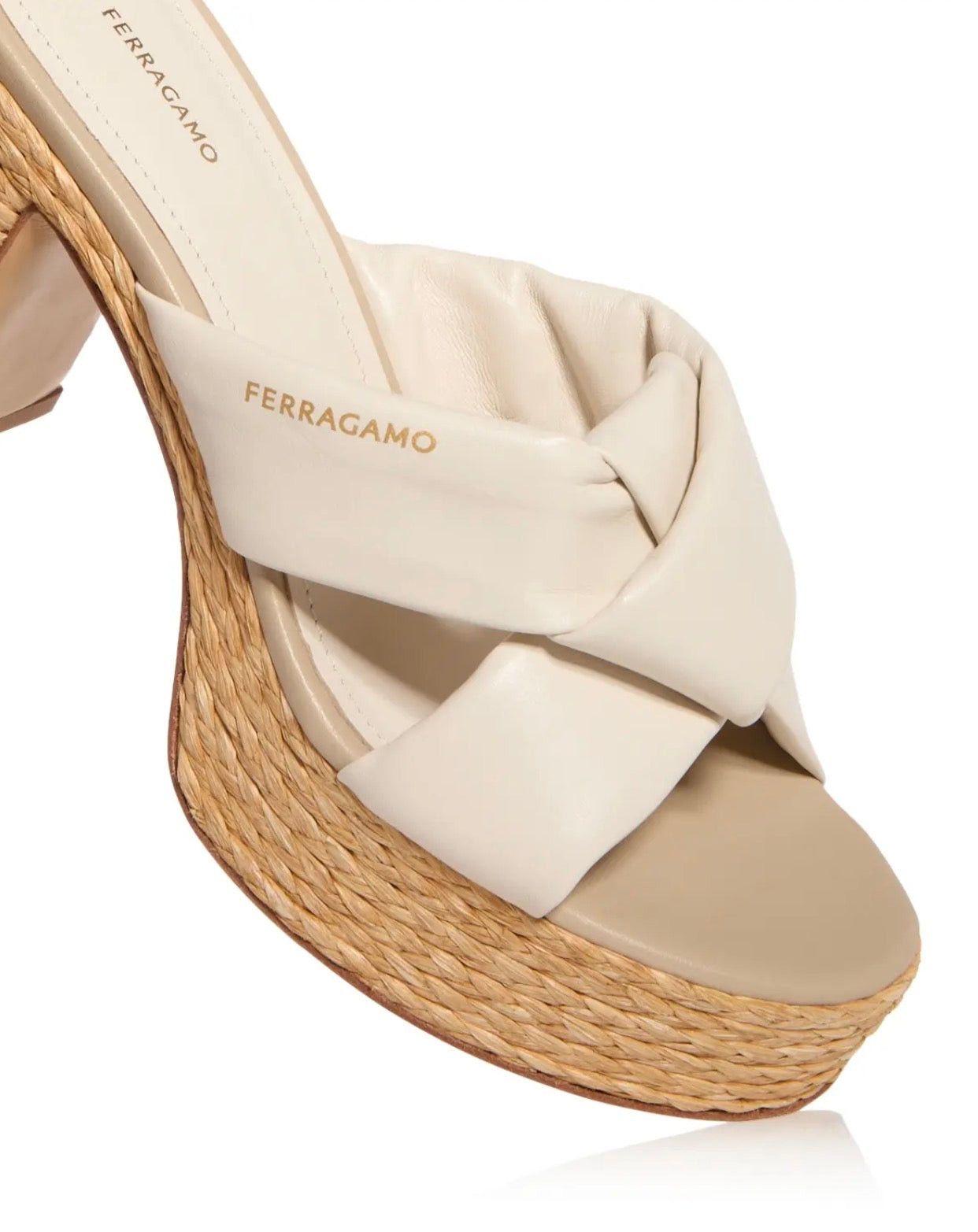 Salvatore Ferragamo Ferragamo Douglas Platform Sandals SIZE 7 Size ONE SIZE - 3 Thumbnail