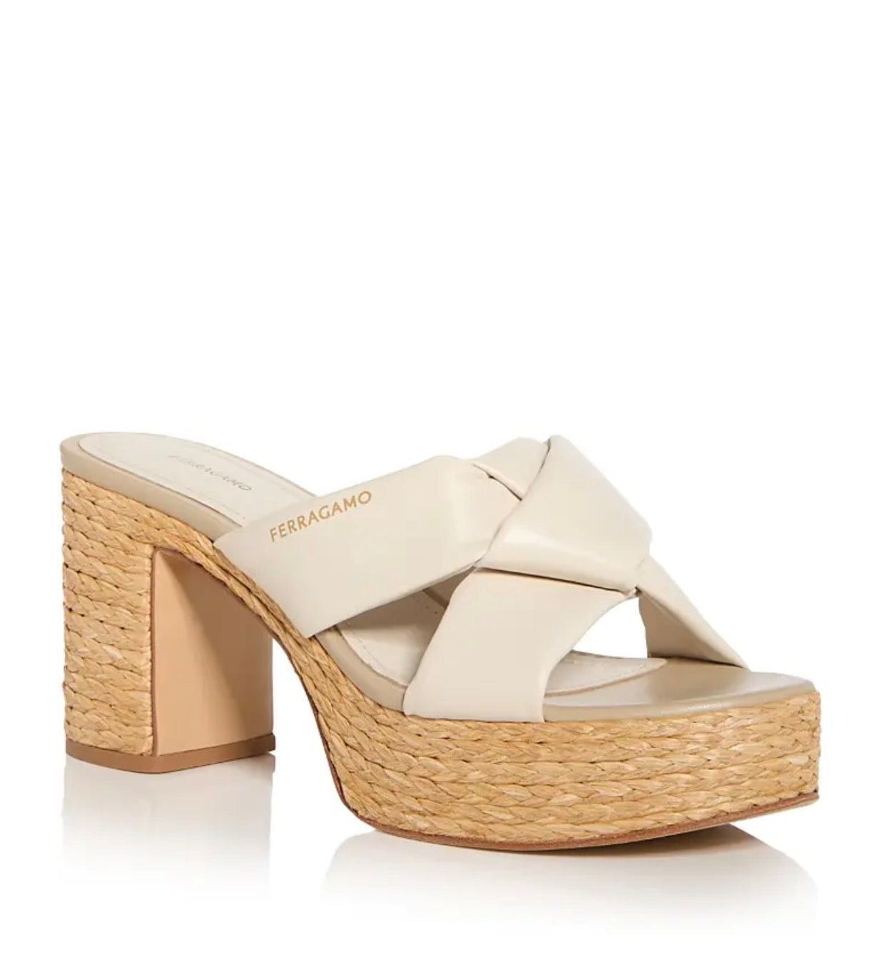 Salvatore Ferragamo Ferragamo Douglas Platform Sandals SIZE 10.5 Size ONE SIZE - 2 Thumbnail