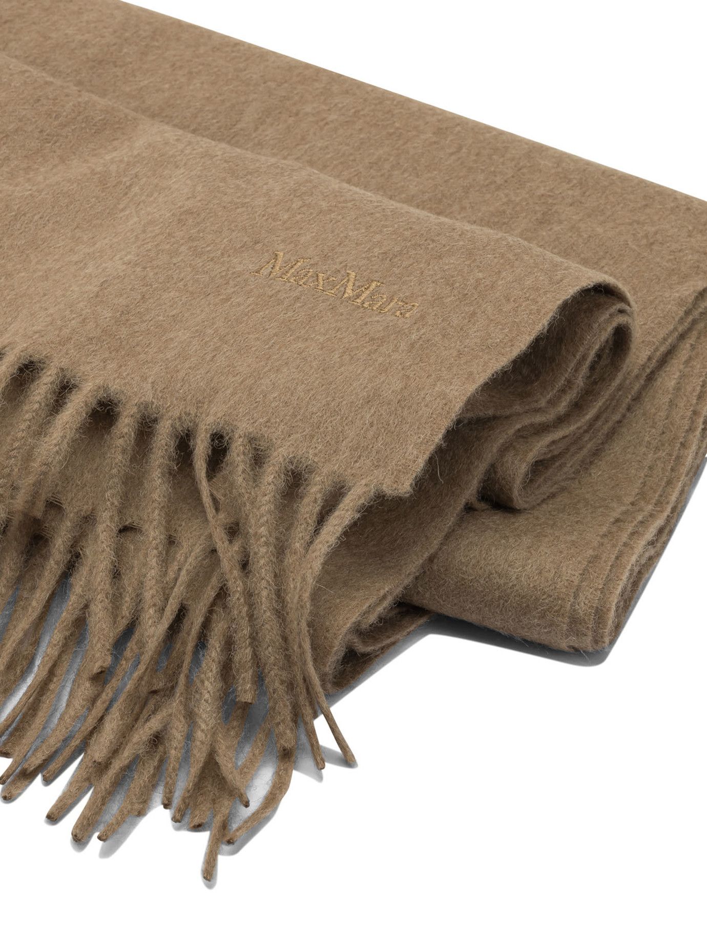 Max Mara Camel Scarf Size ONE SIZE - 2 Thumbnail