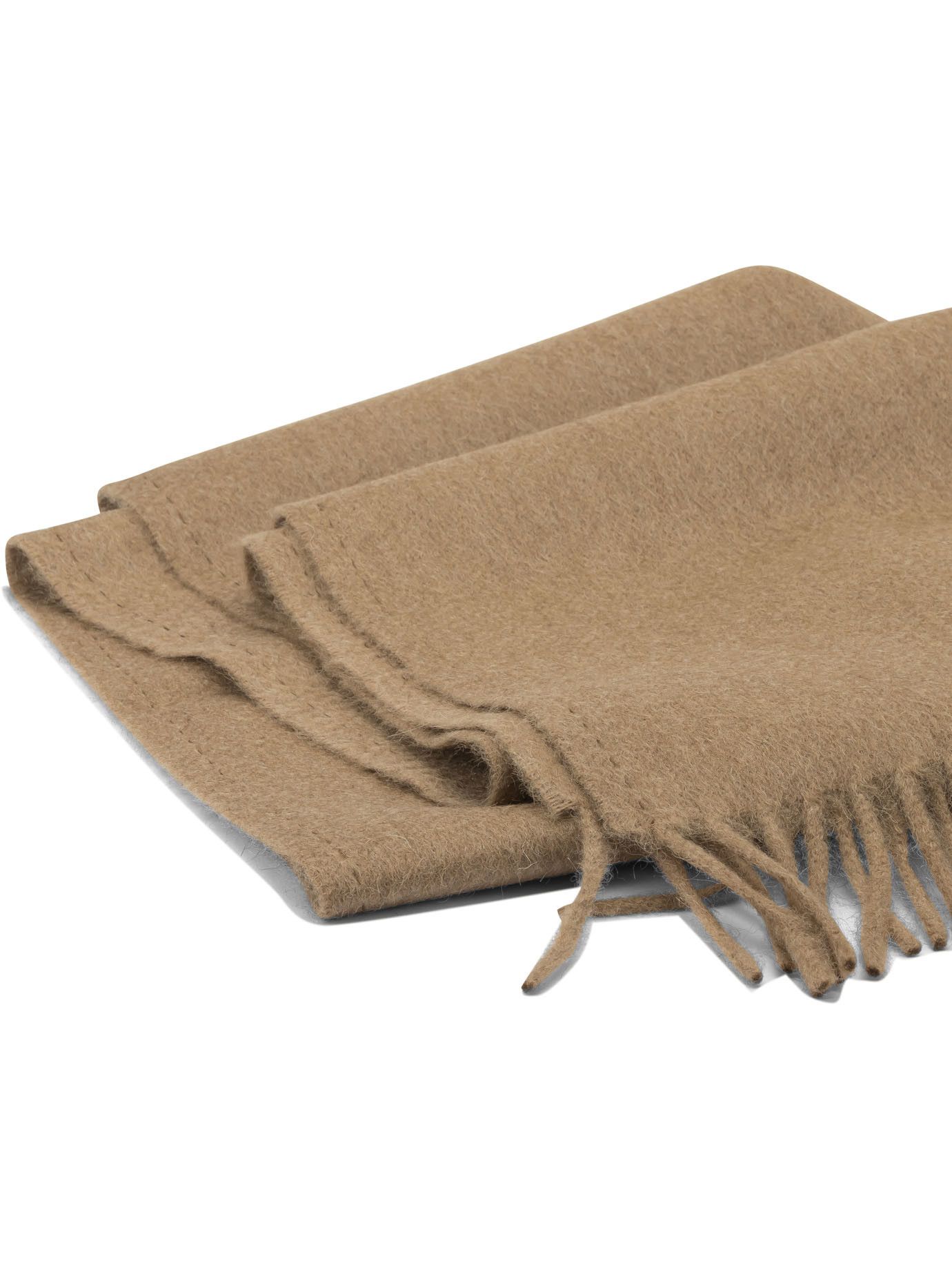 Max Mara Scarf In Camel Size ONE SIZE - 2 Thumbnail
