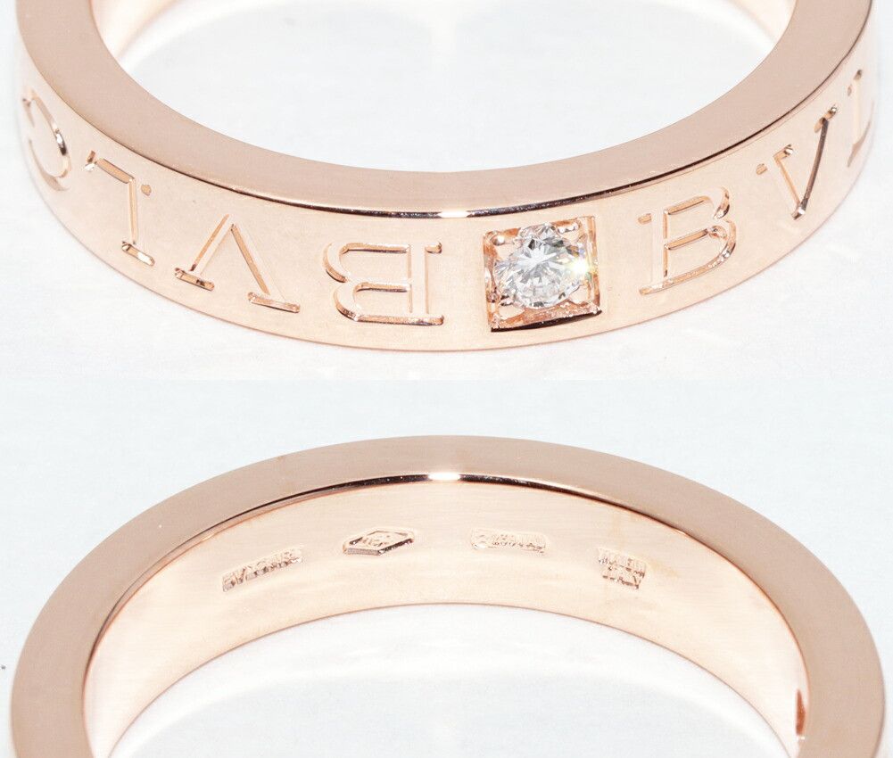 Bvlgari Bvlgari Bvlgari B.zero1 Au750 Diamond Ring Size 12.5 Metal Ring AN854185 DUTY FREE for USA Size ONE SIZE - 4 Thumbnail