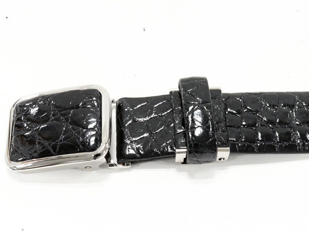 Other Other Crocodile Belt Leather Belt DUTY FREE for USA Size ONE SIZE - 4 Thumbnail