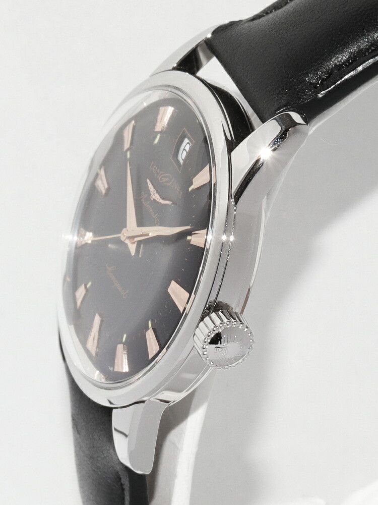 Longines Longines Longines Conquest Heritage Stainless Steel Watch Metal Automatic L1.611.4.52.2 DUTY FREE for USA Size ONE SIZE - 4 Thumbnail
