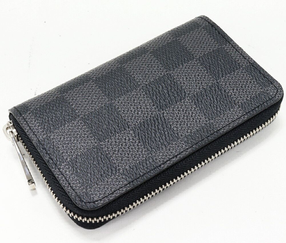 Louis Vuitton Louis Vuitton Louis Vuitton Zippy Coin Purse Damier Graphite Coin Case Canvas Coin Case N63076 DUTY FREE for USA Size ONE SIZE - 2 Thumbnail