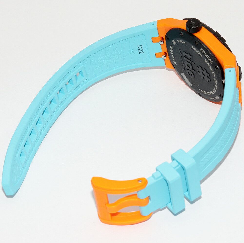 Maurice Lacroix MAURICE LACROIX Maurice Lacroix AIKON #TIDE BENZILLA Ocean Plastic Limited Plastic Quartz AI2008-50YZA-000-0 DUTY FREE for USA Size ONE SIZE - 2 Thumbnail