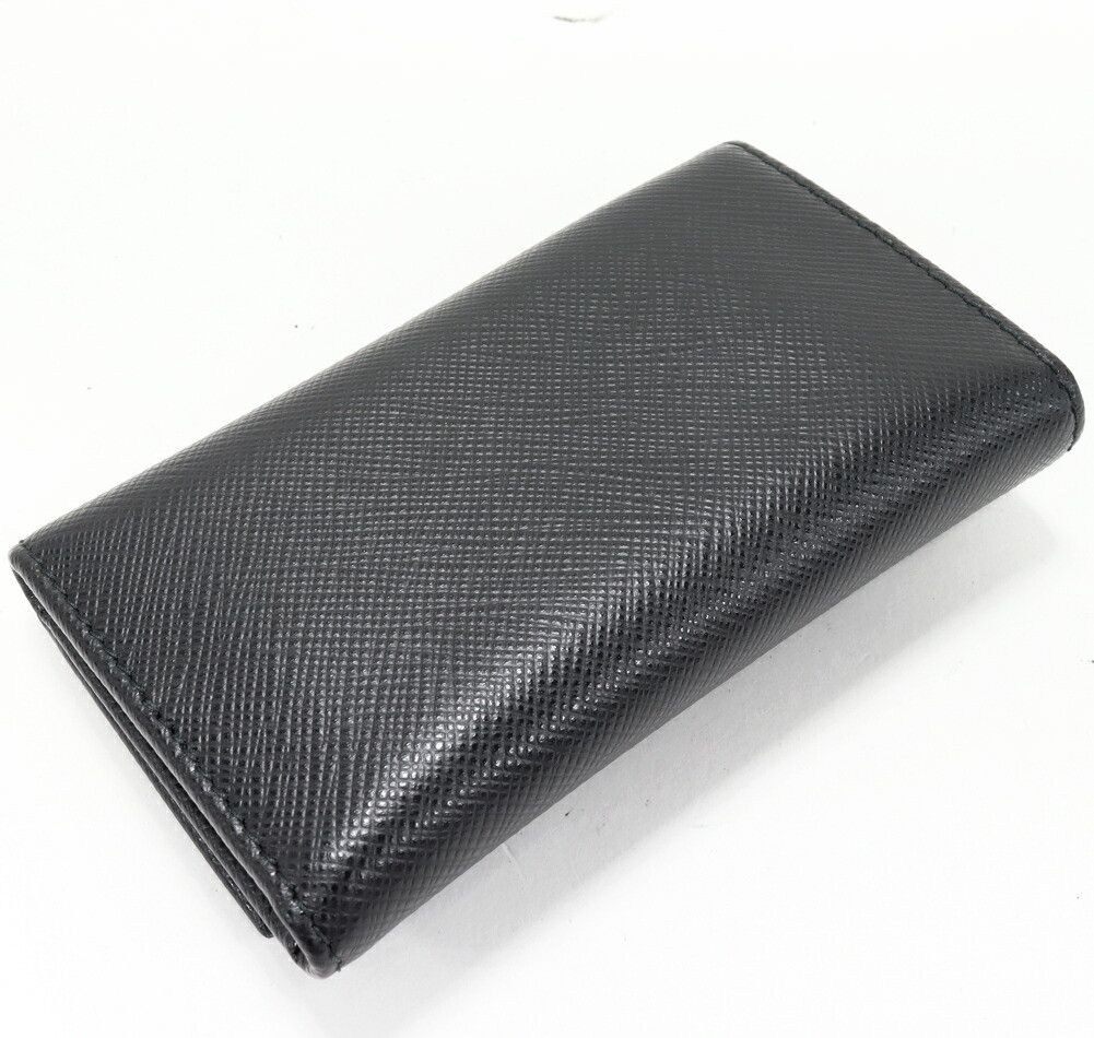 Prada Prada Prada Saffiano Calf 6 Key Case Leather Key case DUTY FREE for USA Size ONE SIZE - 2 Thumbnail