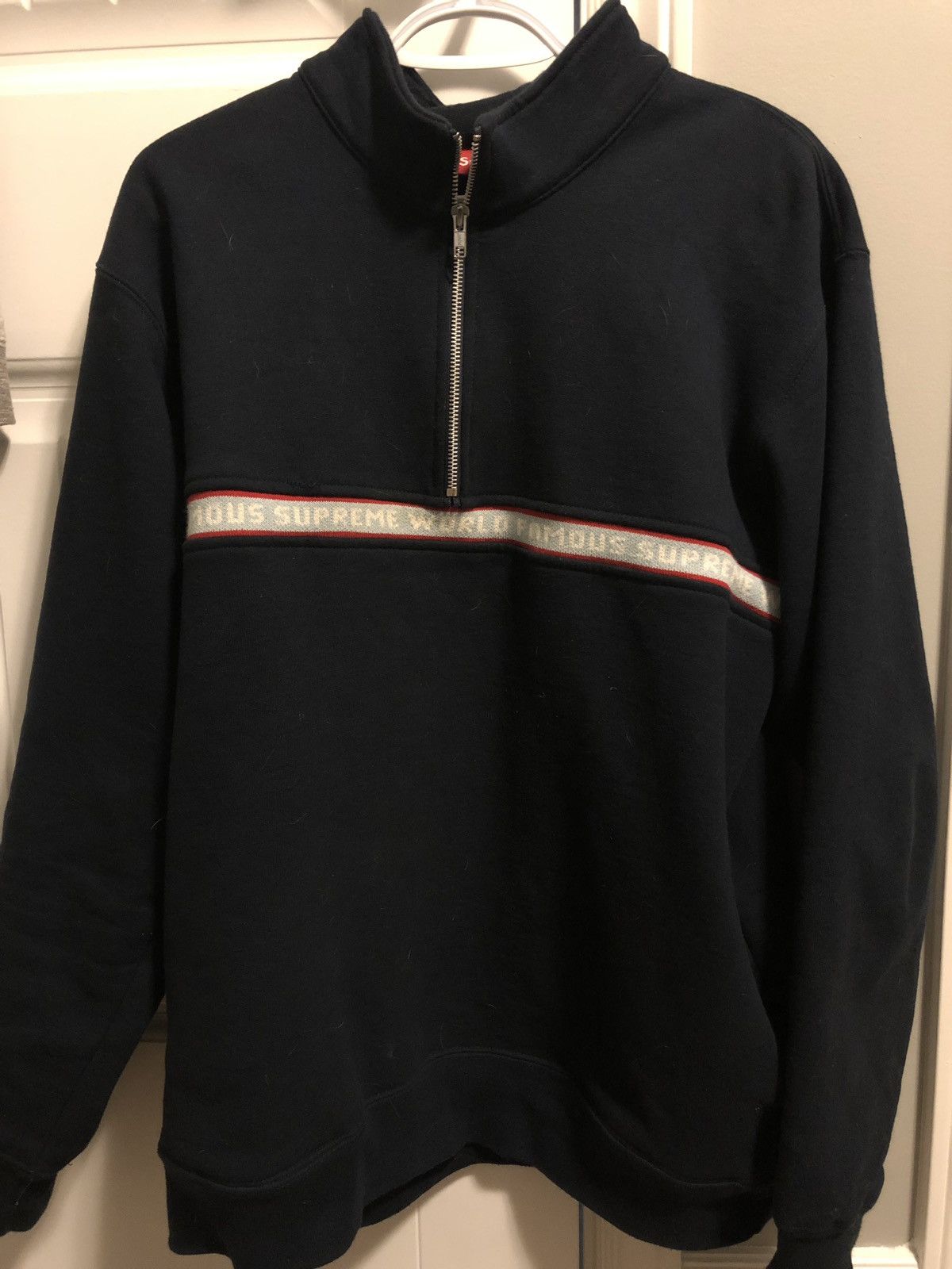 Supreme World Famous Half Zip | Grailed