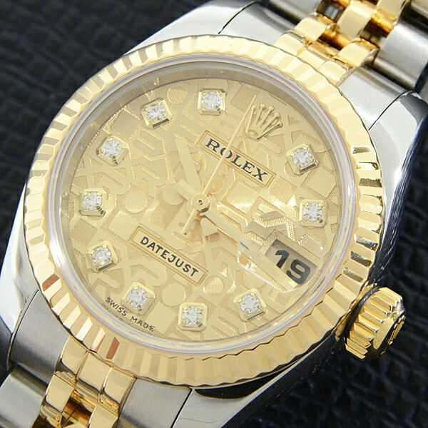Rolex Rolex Rolex Gold Dial Datejust Automatic Watch 179143G Metal Automatic 179143G DUTY FREE for USA Size ONE SIZE - 10 Thumbnail