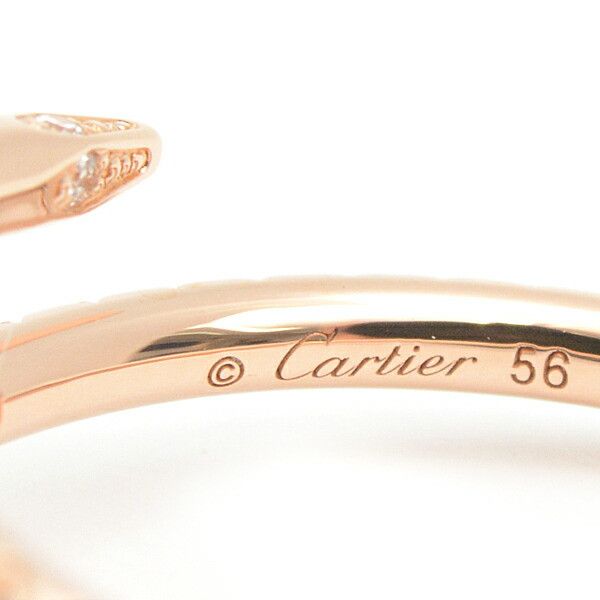 Cartier Cartier Cartier Juste un Clou 750PG Diamond Ring Size 56 Metal Ring DUTY FREE for USA Size ONE SIZE - 5 Thumbnail