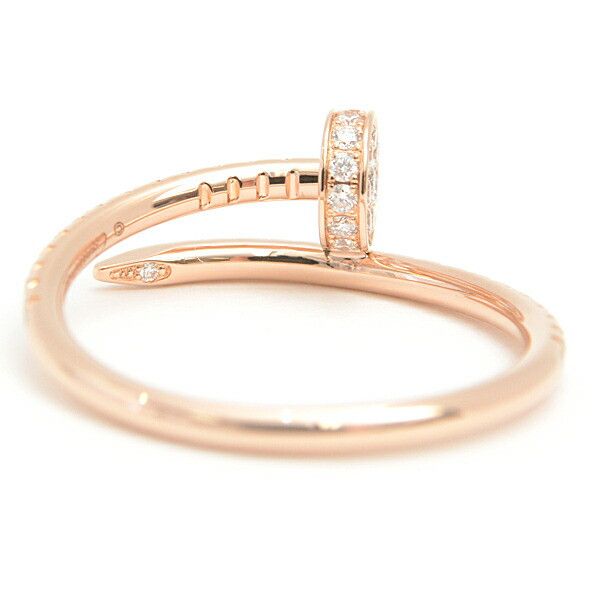 Cartier Cartier Cartier Juste un Clou 750PG Diamond Ring Size 56 Metal Ring DUTY FREE for USA Size ONE SIZE - 4 Thumbnail