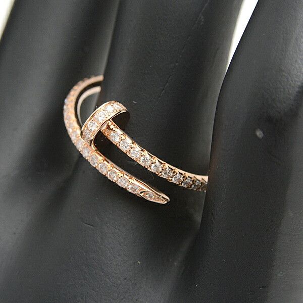 Cartier Cartier Cartier Juste un Clou 750PG Diamond Ring Size 56 Metal Ring DUTY FREE for USA Size ONE SIZE - 7 Thumbnail