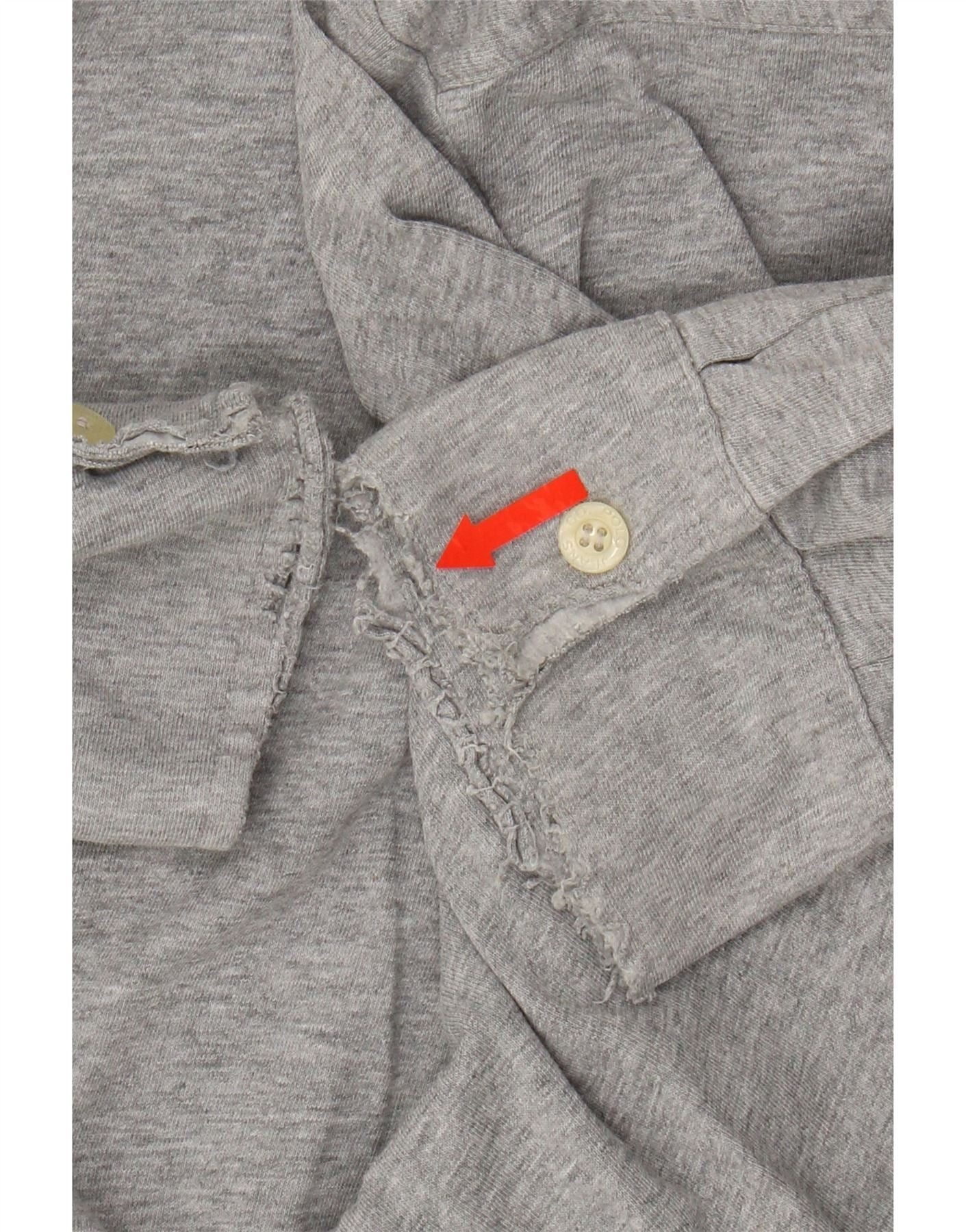 Polo Ralph Lauren Mens Shirt Large Grey Cotton Size US L / EU 52-54 / 3 - 4 Thumbnail