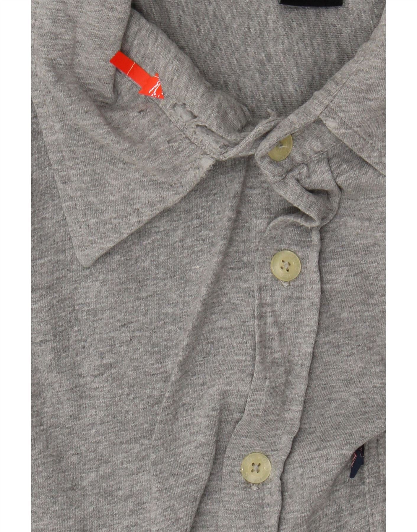 Polo Ralph Lauren Mens Shirt Large Grey Cotton Size US L / EU 52-54 / 3 - 3 Thumbnail