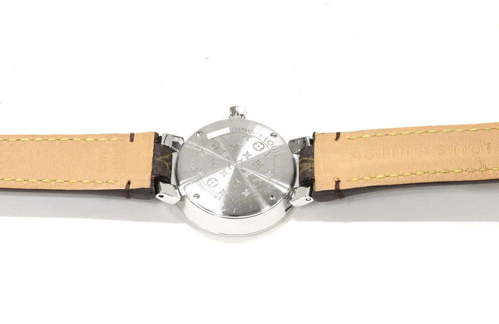 Louis Vuitton Louis Vuitton Louis Vuitton Tambour Slim Stainless Steel Metal Quartz Q12MG DUTY FREE for USA Size ONE SIZE - 2 Thumbnail