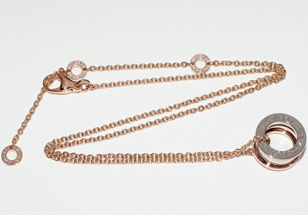 Bvlgari Bvlgari Bvlgari K18WG K18PG B.zero1 Perfect Mistake Pendant Necklace Metal Necklace DUTY FREE for USA Size ONE SIZE - 3 Thumbnail