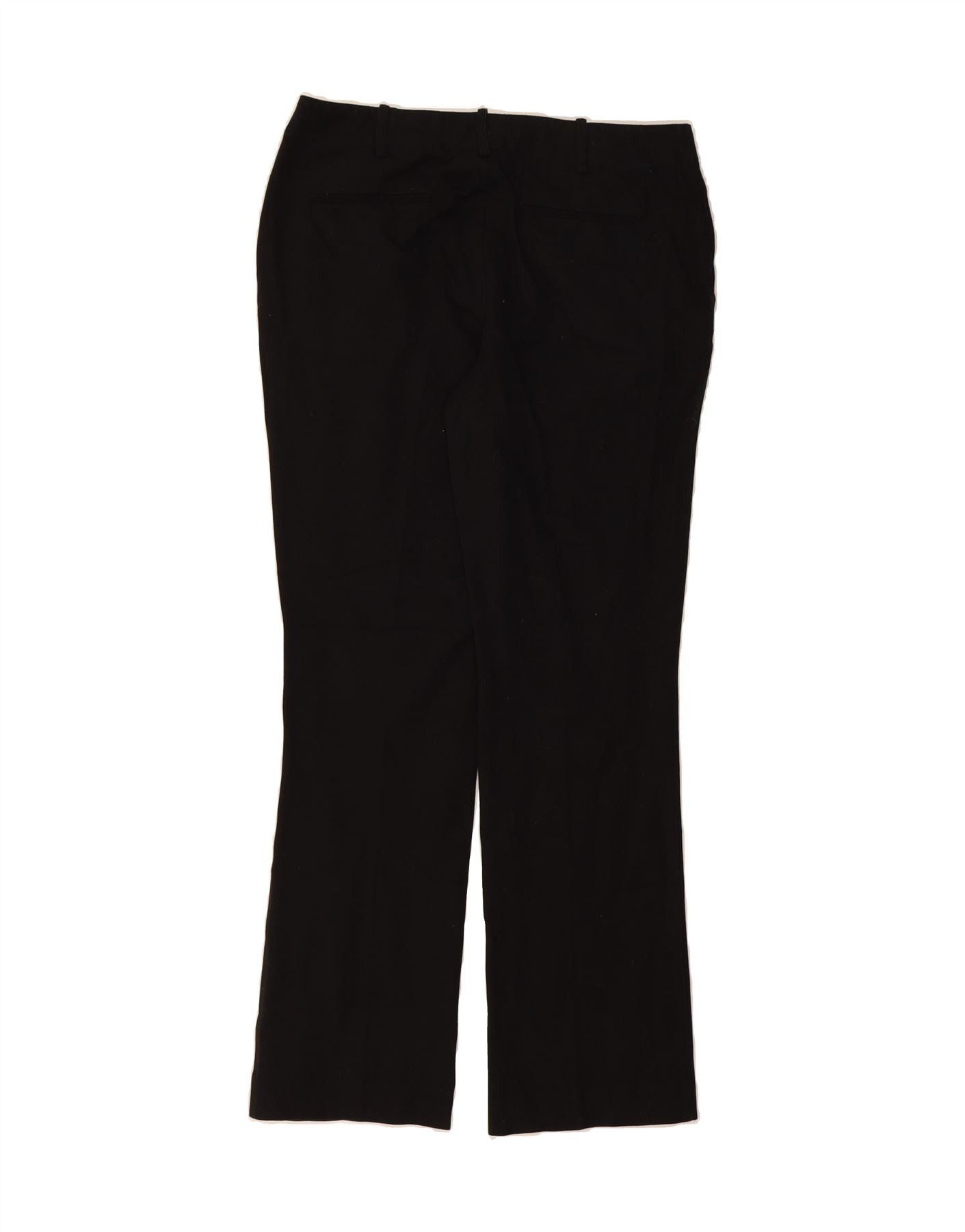 Ralph Lauren Womens Straight Chino Trousers US 10 Large W32 L31 Black Size 28" / US 6 / IT 42 - 2 Thumbnail