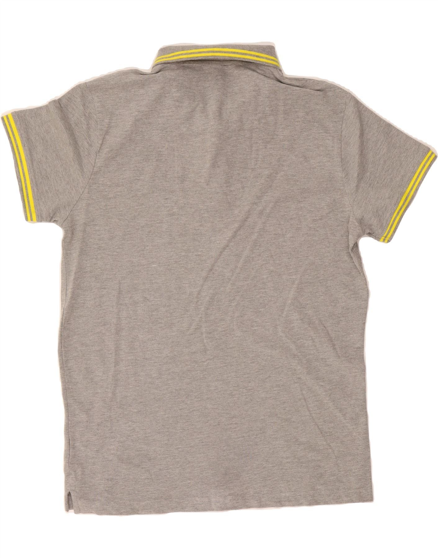 Diesel Mens Polo Shirt Large Grey Size US L / EU 52-54 / 3 - 2 Thumbnail