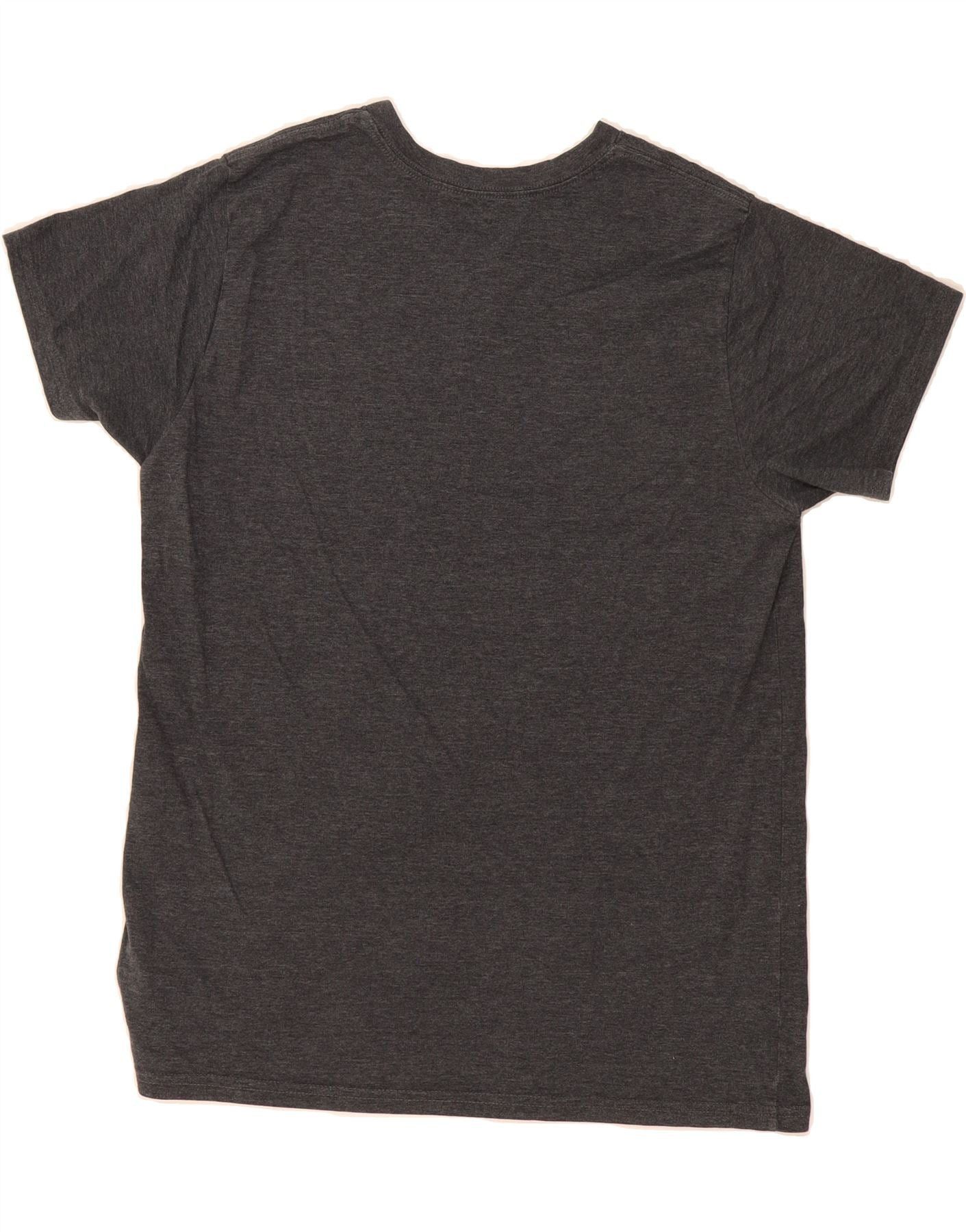 Oakley Mens Regular Fit Graphic T-Shirt Top Large Grey Cotton Size US L / EU 52-54 / 3 - 2 Thumbnail