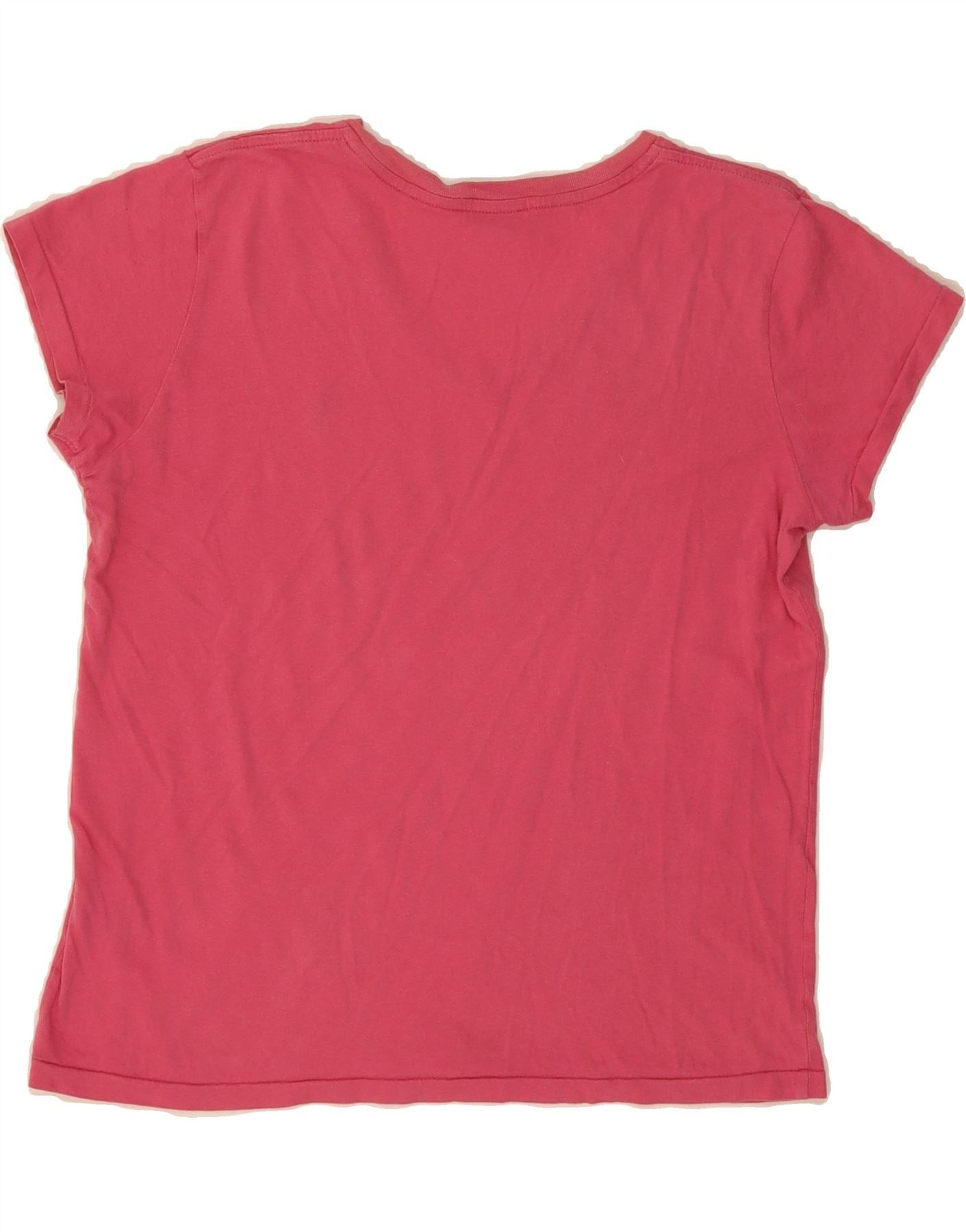Ralph Lauren Womens Overd T-Shirt Top UK 10 Small Pink Cotton Size S / US 4 / IT 40 - 2 Thumbnail