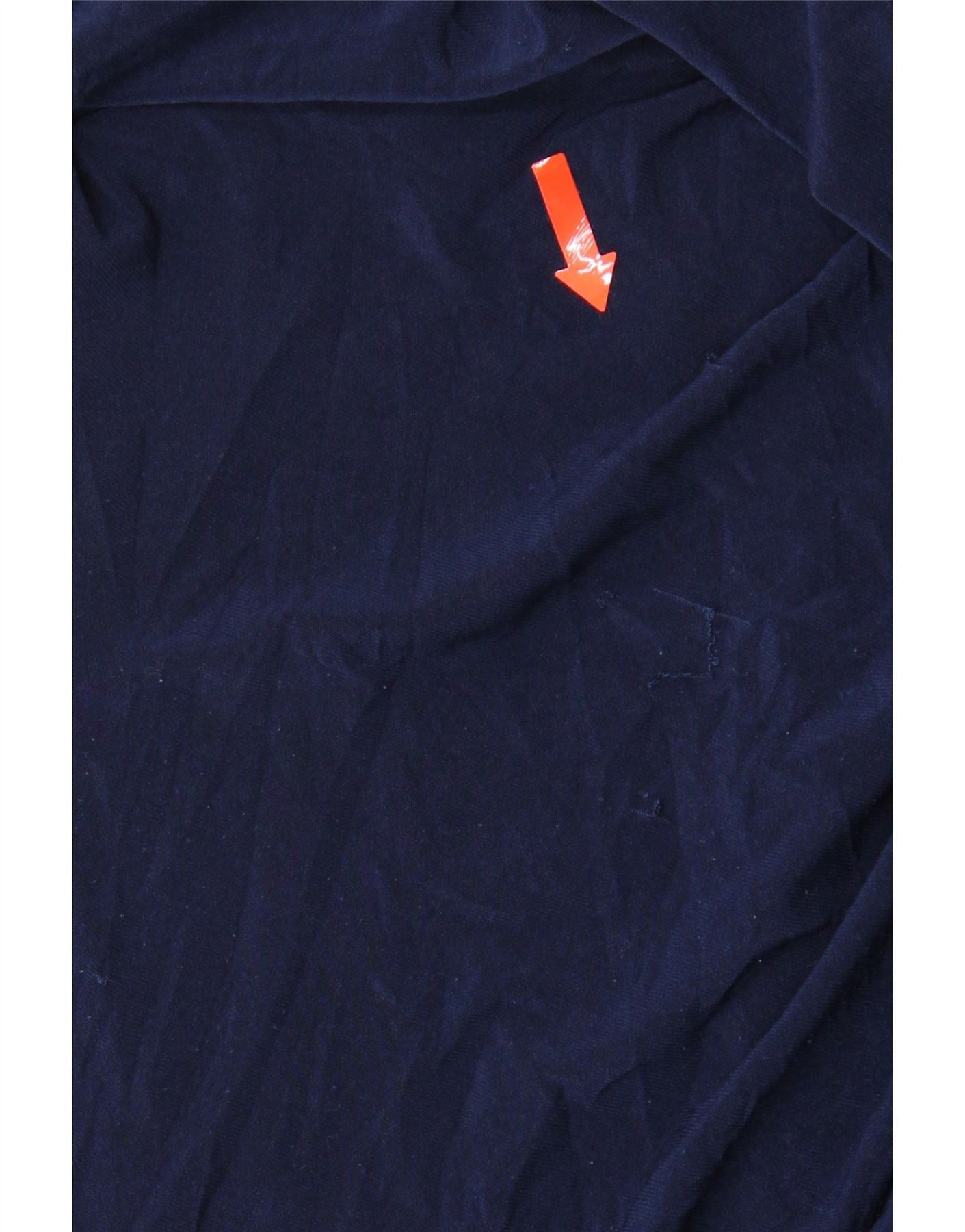 Ralph Lauren Womens 3/4 Sleeve Bodycon Dress US 2 XS Navy Blue Size XXS / US 00 / IT 34 - 3 Thumbnail