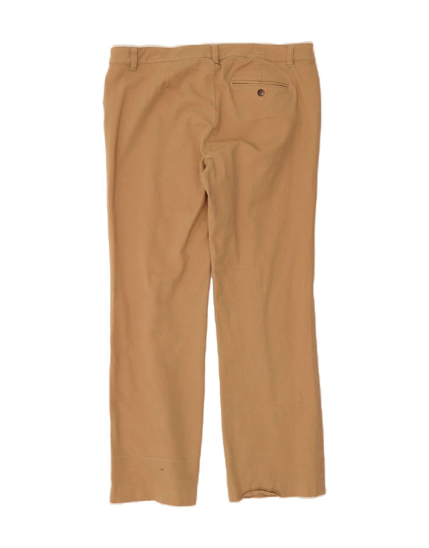 Ralph Lauren Womens Adelle Straight Casual Trousers US 14 XL W38 L29 Brow Size 32" / US 10 / IT 46 - 2 Thumbnail