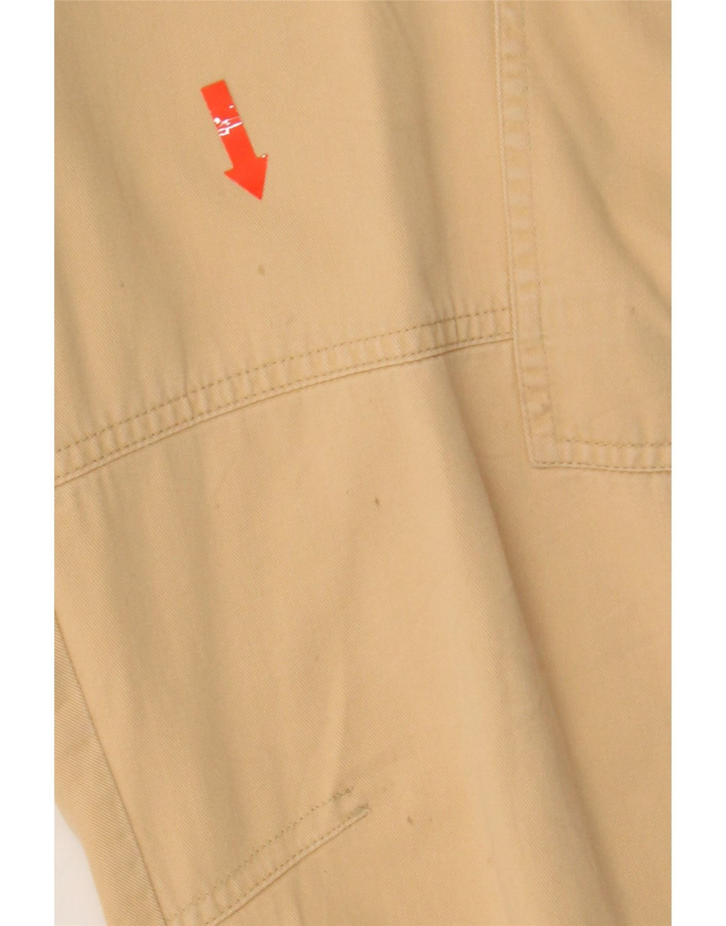 Ralph Lauren Womens Straight Cargo Trousers US 6 Medium W28 L26 Beige Size 26" / US 2 / IT 38 - 3 Thumbnail