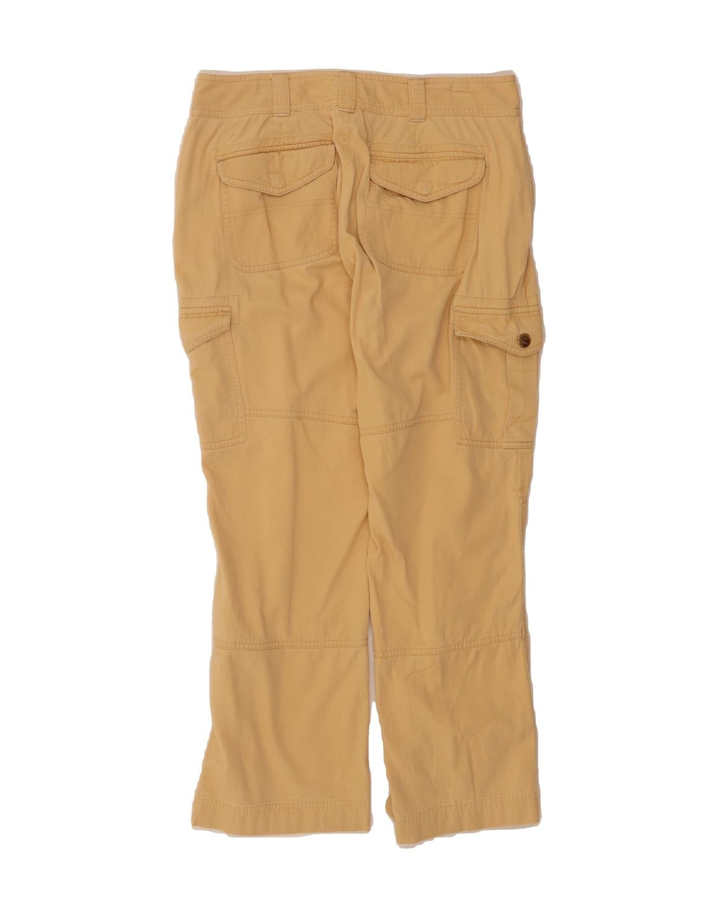 Ralph Lauren Womens Straight Cargo Trousers US 6 Medium W28 L26 Beige Size 26" / US 2 / IT 38 - 2 Thumbnail
