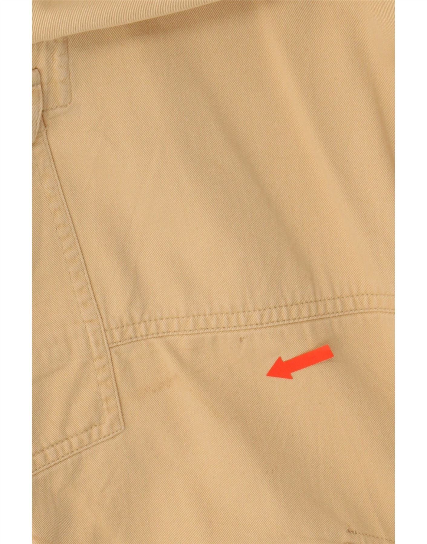 Ralph Lauren Womens Straight Cargo Trousers US 6 Medium W28 L26 Beige Size 26" / US 2 / IT 38 - 4 Thumbnail