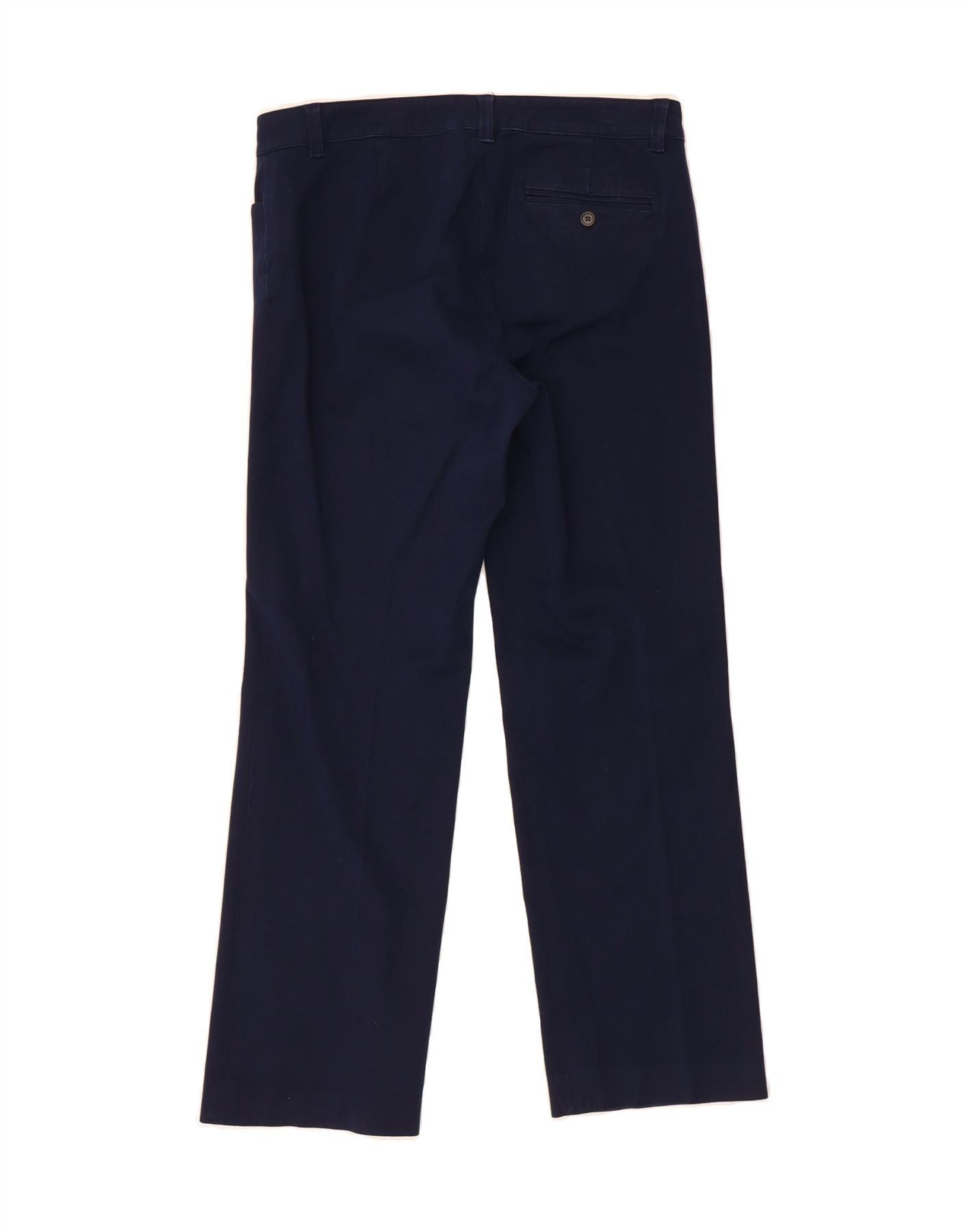 Ralph Lauren Womens Adelle Casual Trousers US 8 Medium W32 L29 Navy Blue Size 27" / US 4 / IT 40 - 2 Thumbnail