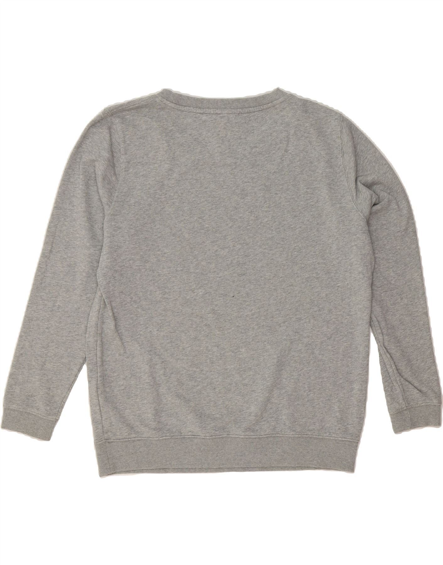 Diesel Mens Graphic Sweatshirt Jumper XL Grey Cotton Size US XL / EU 56 / 4 - 2 Thumbnail