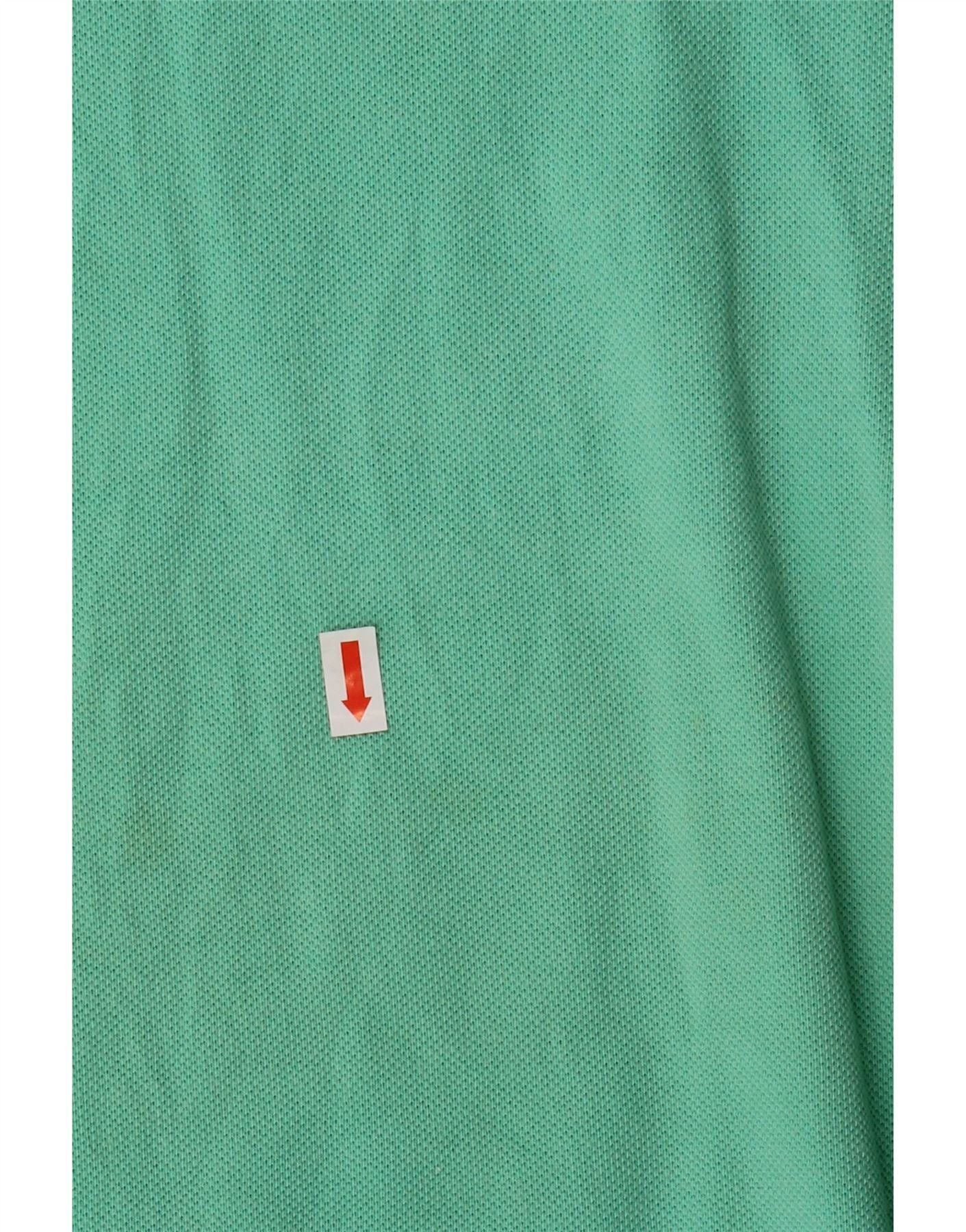 Polo Ralph Lauren Mens Polo Shirt Large Green Cotton Size US XL / EU 56 / 4 - 5 Thumbnail