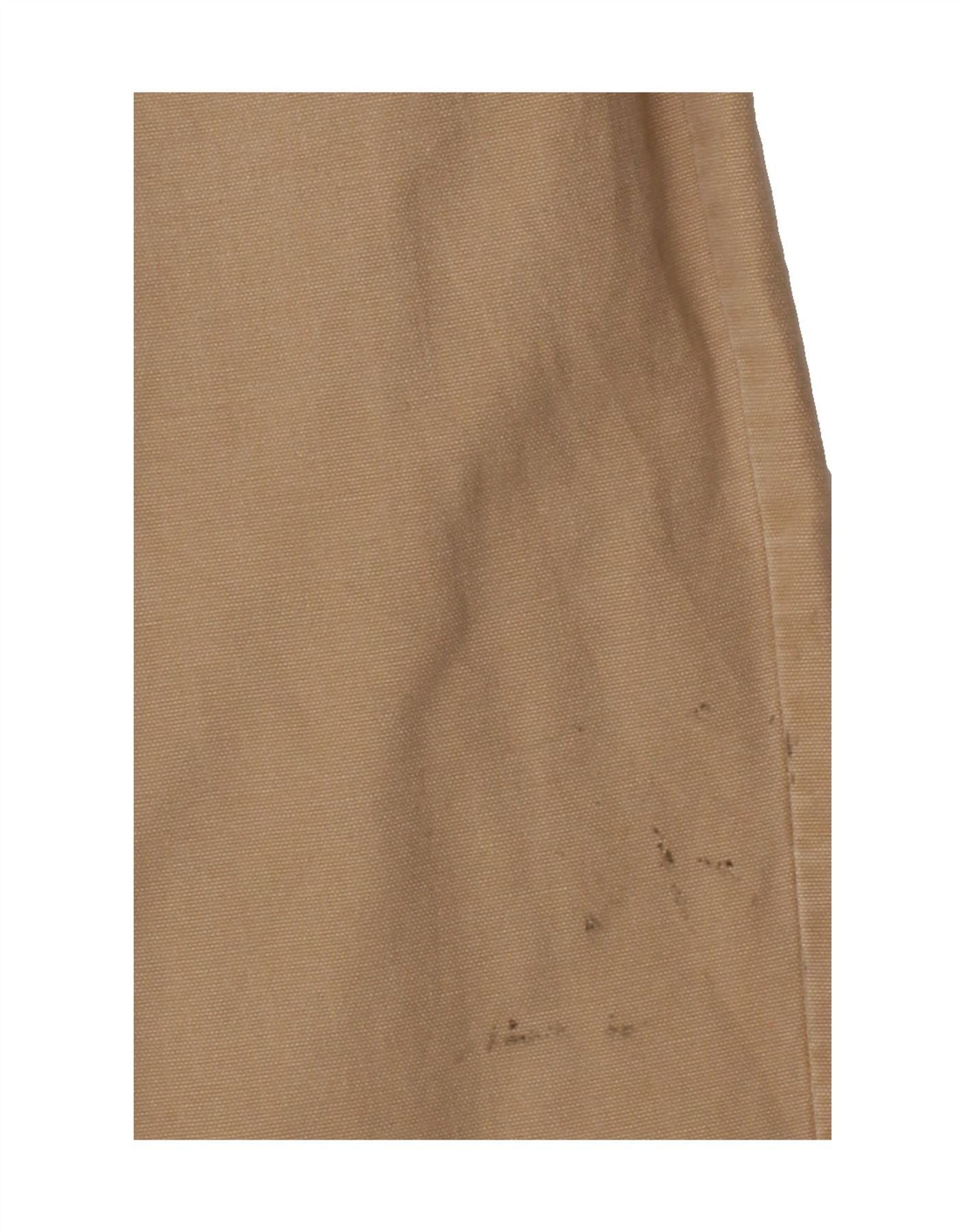 Ralph Lauren Womens Straight Casual Trousers US 14 XL W34 L27 Beige Cotto Size 32" / US 10 / IT 46 - 3 Thumbnail
