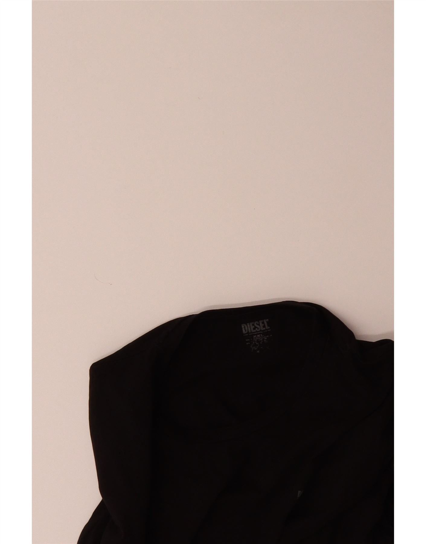 Diesel Womens T-Shirt Top UK 20 2XL Black Size S / US 4 / IT 40 - 3 Thumbnail