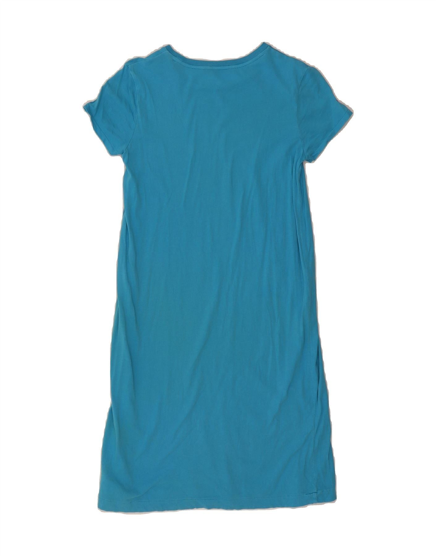 Polo Ralph Lauren Womens T-Shirt Dress UK 10 Small Blue Cotton Size XXS / US 00 / IT 34 - 2 Thumbnail