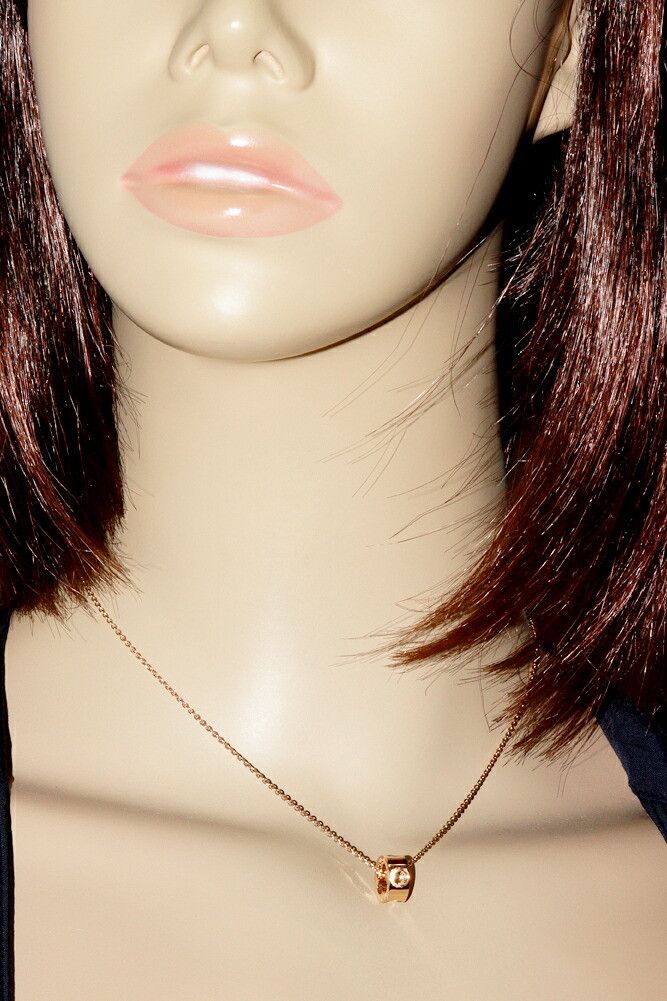 Louis Vuitton Louis Vuitton Louis Vuitton K18PG Panda Unplant Pendant Necklace Q93198 Limited 800 Leather Necklace Q93198 DUTY FREE for USA Size ONE SIZE - 2 Thumbnail