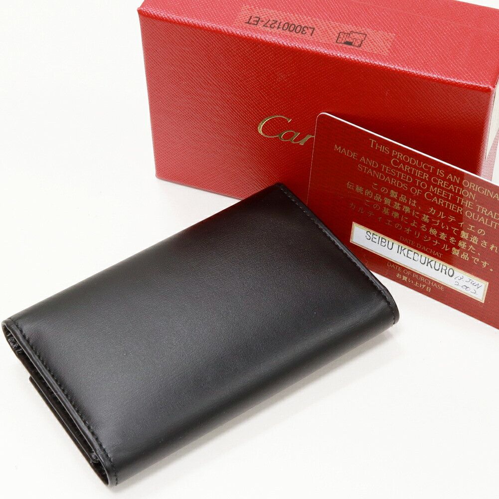Cartier Cartier Cartier Calfskin Pasha Key Case L3000127 Leather Key case L3000127 DUTY FREE for USA Size ONE SIZE - 2 Thumbnail