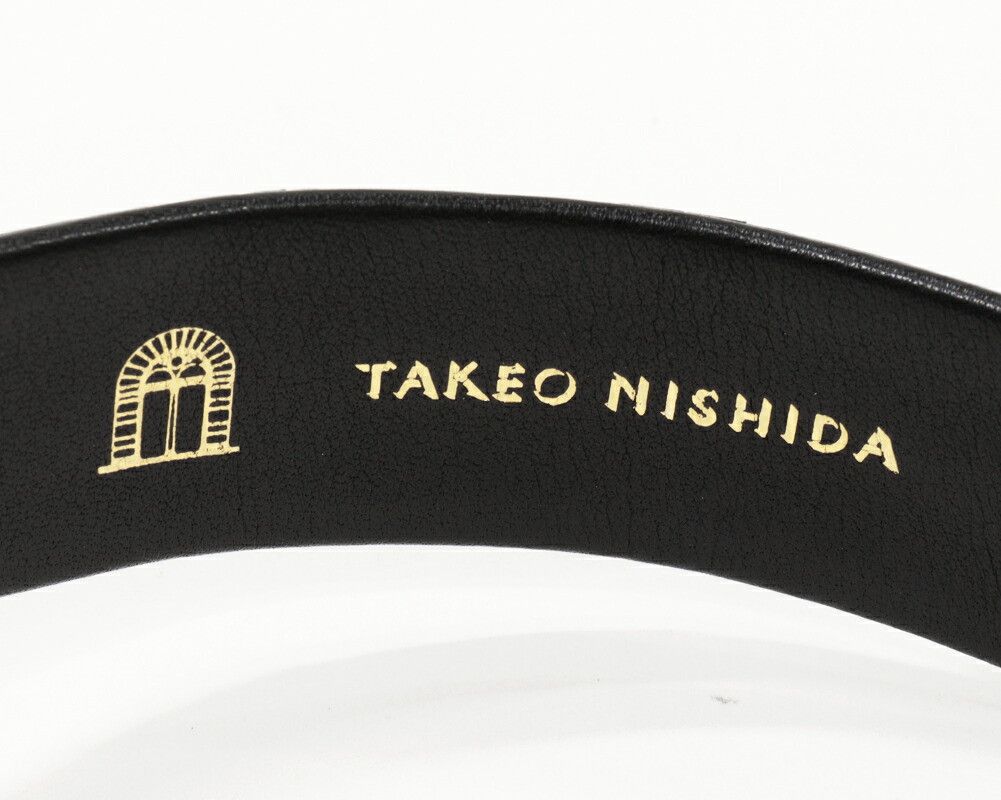 Other Other Takeo Nishida Crocodile Belt Leather Belt DUTY FREE for USA Size ONE SIZE - 3 Thumbnail