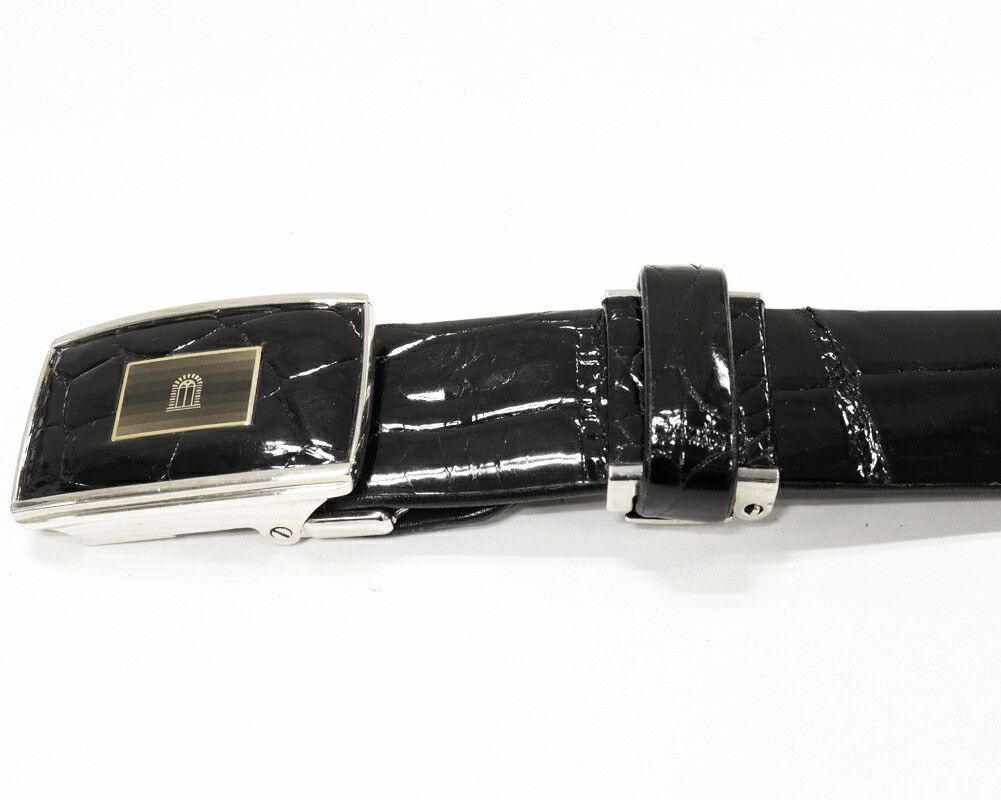 Other Other Takeo Nishida Crocodile Belt Leather Belt DUTY FREE for USA Size ONE SIZE - 4 Thumbnail