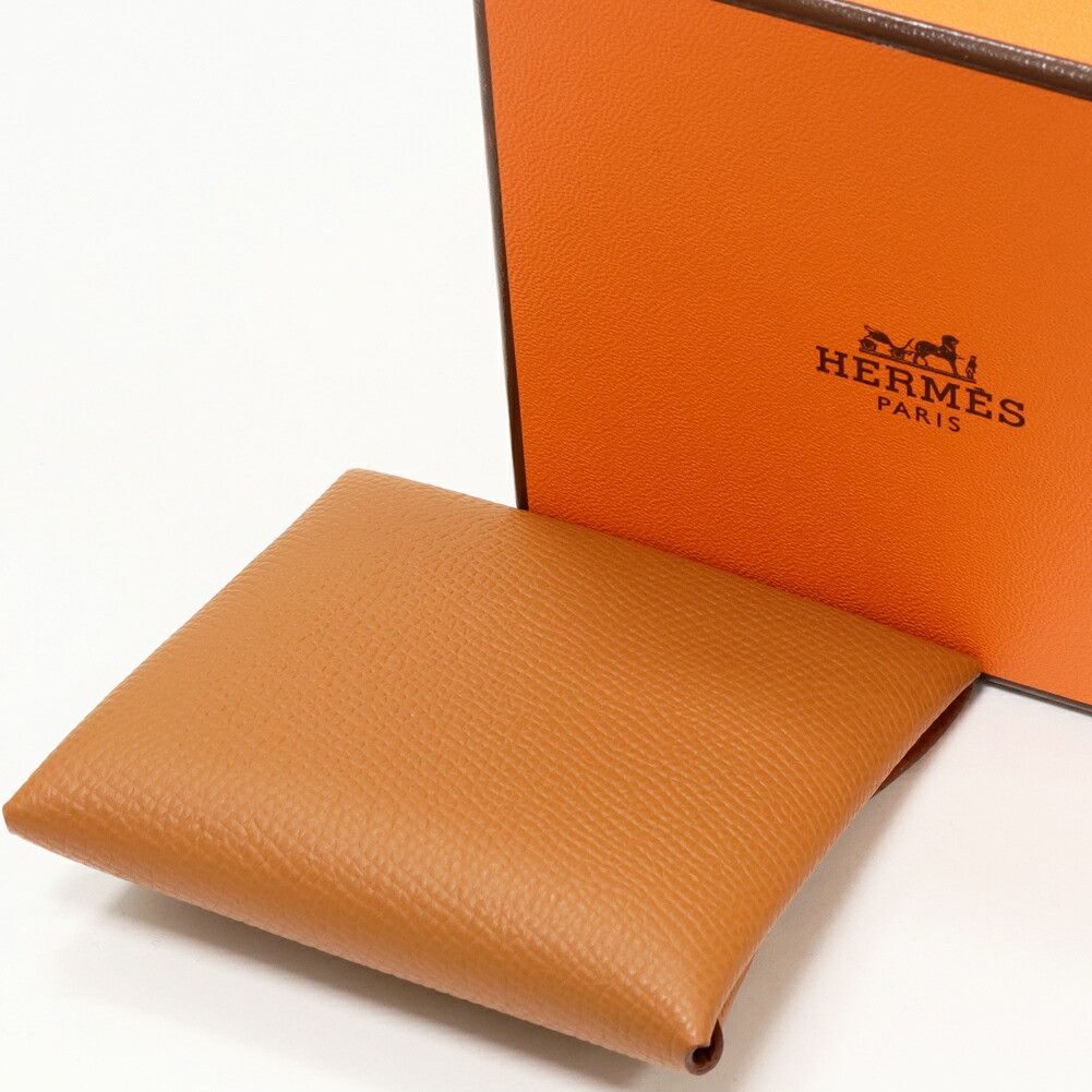 Hermes Hermes Hermes Bastia Epsom Coin Case Leather Coin Case Stamp B DUTY FREE for USA Size ONE SIZE - 2 Thumbnail