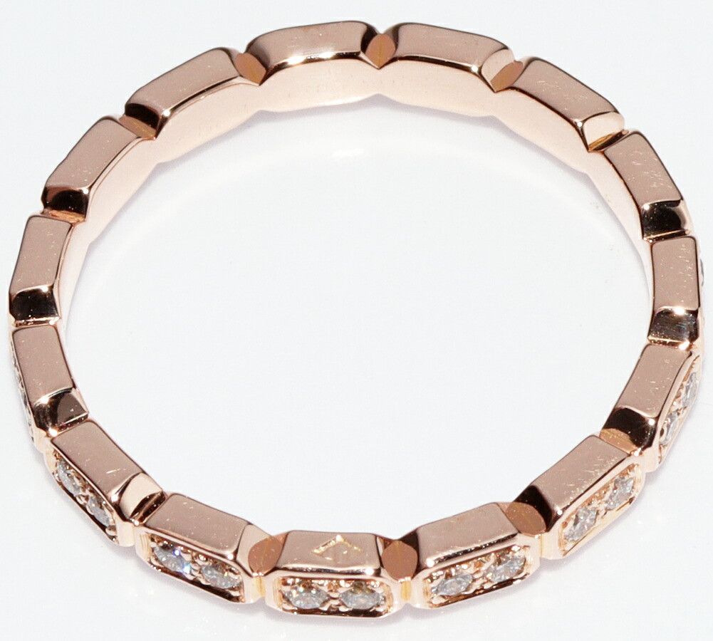 Chanel Chanel Chanel 18K Pink Gold Première Promesse Ring Diamond Ring J4134 Leather Ring J4134 DUTY FREE for USA Size ONE SIZE - 4 Thumbnail