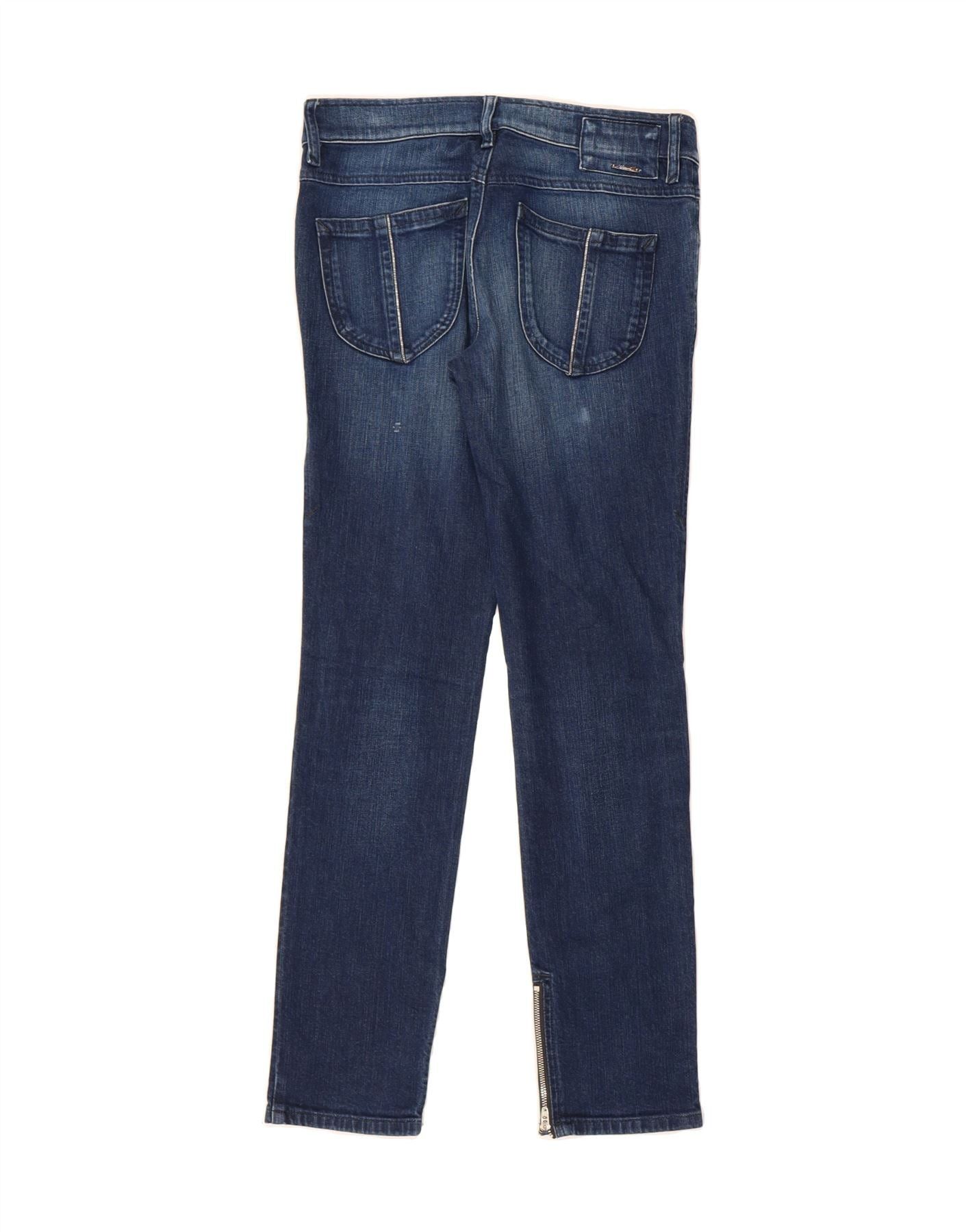 Diesel Womens Slim Jeans W28 L29 Blue Cotton Size 42" / US 20 - 2 Thumbnail