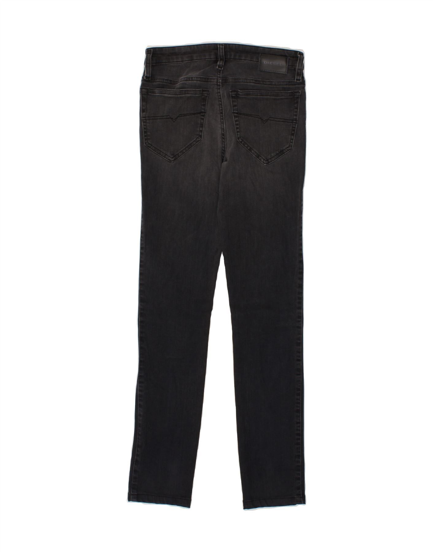 Diesel Womens Skinzee Regular Fit Super Slim Skinny Jeans W26 L27 G Size 42" / US 20 - 2 Thumbnail