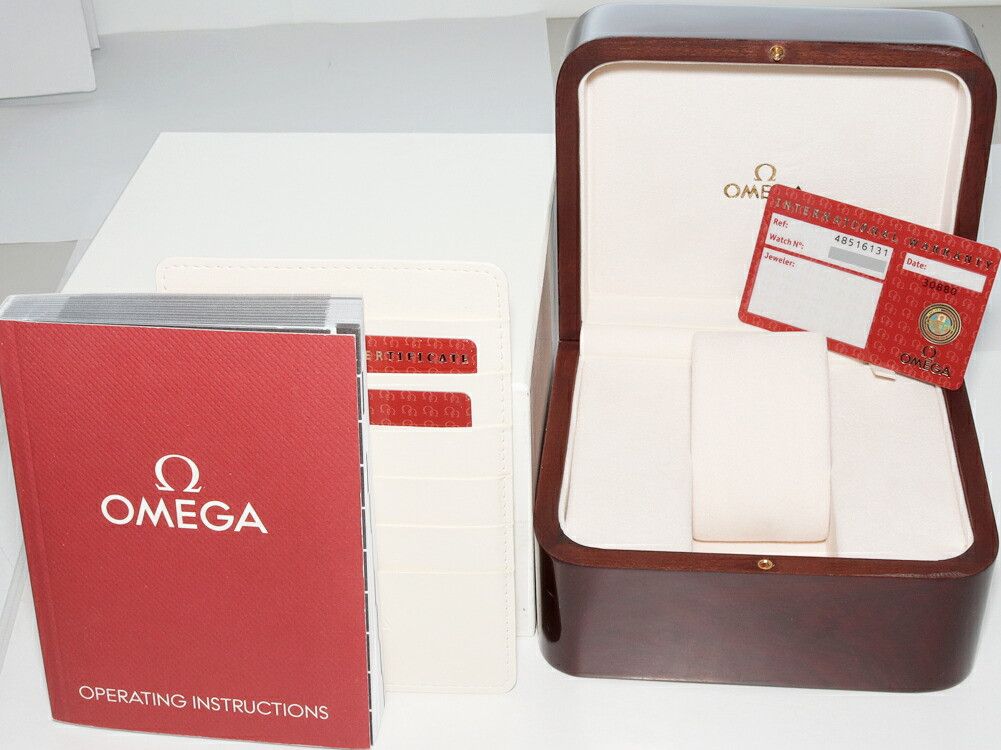 Omega Omega Omega Black Red Dial De Ville Chronoscope Watch 4851.61.31 Metal Automatic 4851.61.31 DUTY FREE for USA Size ONE SIZE - 3 Thumbnail