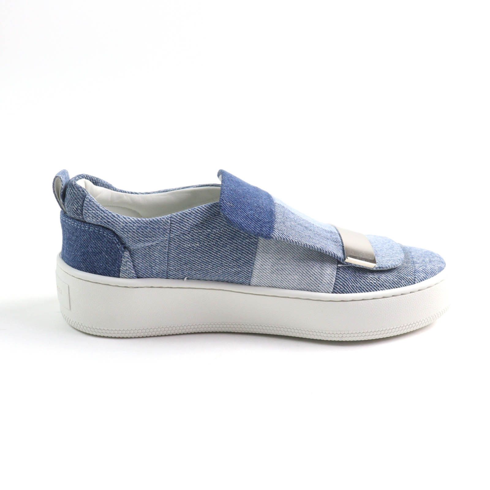 Other Other Sergio Rossi Levis sr1 ADDICT Patchwork denim sneakers Denim Shoes DUTY FREE for USA Size ONE SIZE - 5 Thumbnail