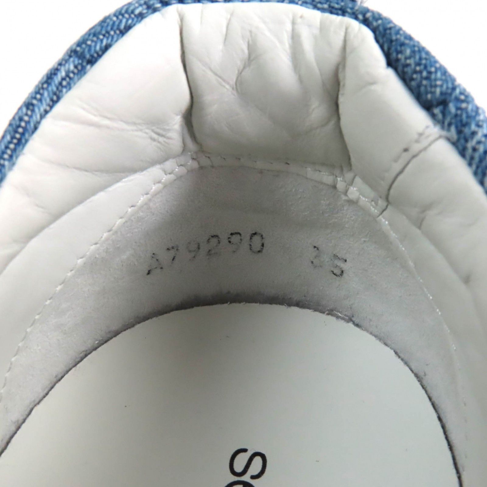 Other Other Sergio Rossi Levis sr1 ADDICT Patchwork denim sneakers Denim Shoes DUTY FREE for USA Size ONE SIZE - 11 Thumbnail