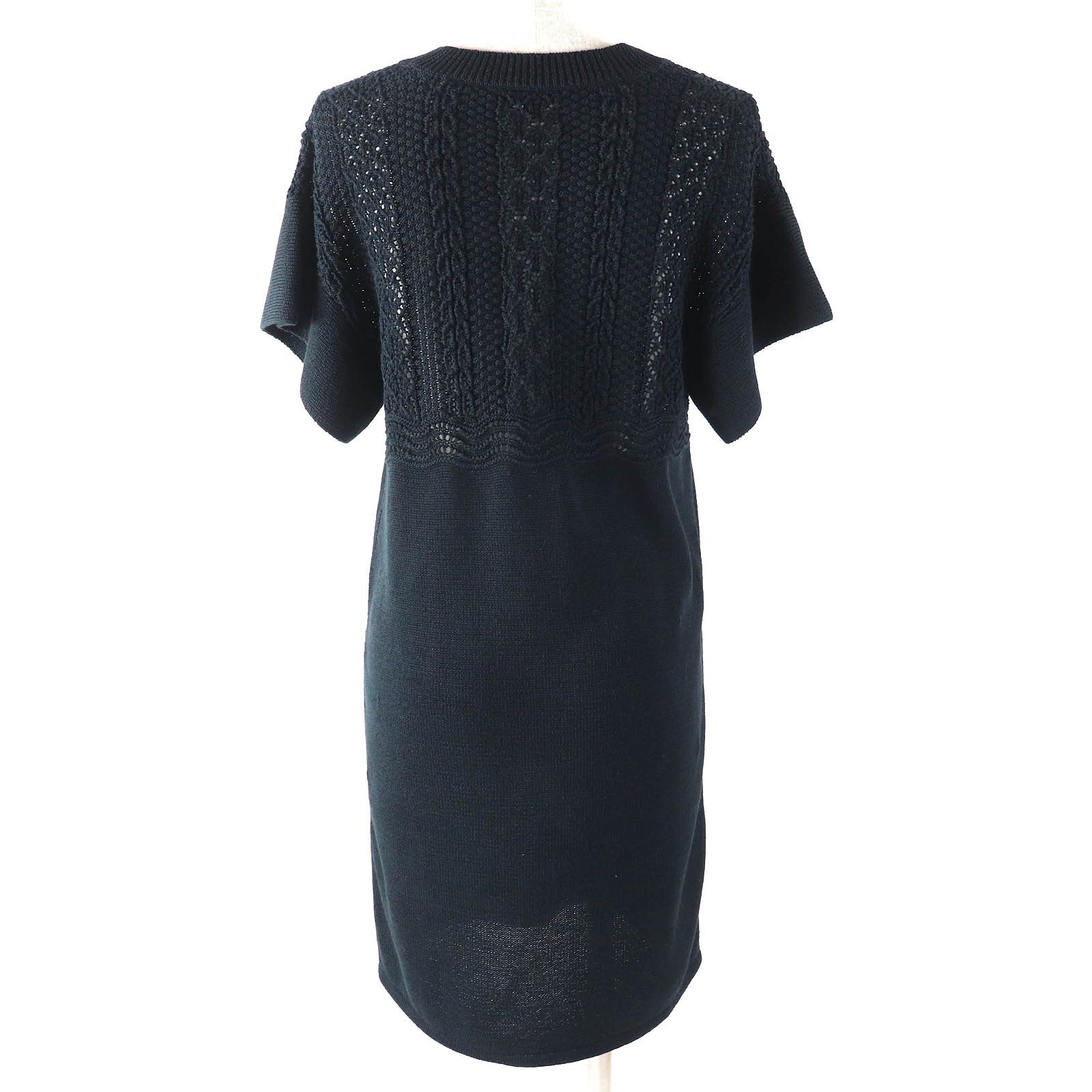 Chanel Chanel Chanel P58547 Cotton Knit One Piece Cotton Dresses P58547 DUTY FREE for USA Size ONE SIZE - 3 Thumbnail